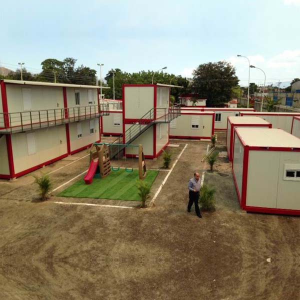 1-flatpack container house for low cost housing