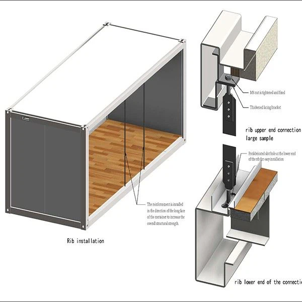 FireProof Detachable Container House